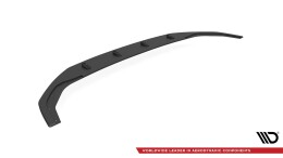 Street Pro Cup Spoilerlippe Front Ansatz passend für VW Golf R Mk8 SCHWARZ