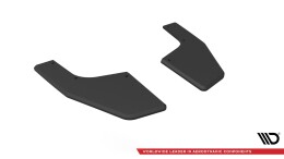 Street Pro Heck Ansatz Flaps Diffusor passend für VW Golf R Mk8 rot