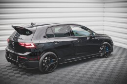 Street Pro Seitenschweller Ansatz Cup Leisten für VW Golf R Mk8 ROT