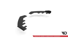 Front Stoßstange Flaps passend für Seat Leon FR Mk4 FLAPS HOCHGLANZ