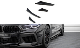 Stoßstangen Flaps Wings vorne Canards für BMW M8 Gran Coupe F93 / Coupe F92