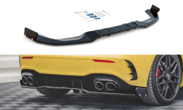 Mittlerer Cup Diffusor Heck Ansatz + Flaps für Mercedes-AMG A 45 S Aero Paket W177