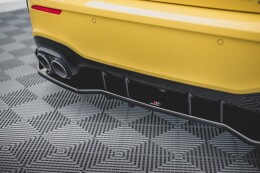 Mittlerer Cup Diffusor Heck Ansatz + Flaps für Mercedes-AMG A 45 S Aero Paket W177