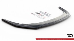 Cup Spoilerlippe Front Ansatz V.3 passend für VW Golf R Mk8 schwarz Hochglanz