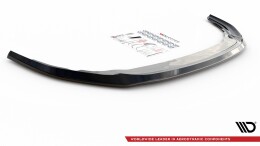 Cup Spoilerlippe Front Ansatz V.5 passend für VW Golf R Mk8 schwarz Hochglanz
