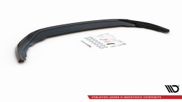Cup Spoilerlippe Front Ansatz V.5 passend für VW Golf R Mk8 schwarz Hochglanz