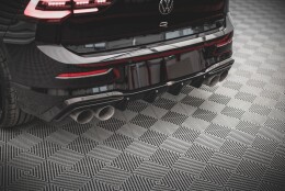 Heck Ansatz Diffusor V.2 passend für VW Golf R Mk8...