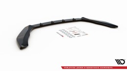 Cup Spoilerlippe Front Ansatz V.3 passend für Skoda Octavia RS Mk3 schwarz Hochglanz