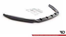 Cup Spoilerlippe Front Ansatz V.4 passend für Skoda Octavia RS Mk3 schwarz Hochglanz