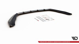 Cup Spoilerlippe Front Ansatz V.4 passend für Skoda Octavia RS Mk3 schwarz Hochglanz