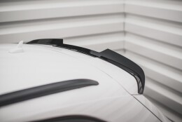 Heck Spoiler Aufsatz Abrisskante für Audi SQ5 / Q5 S-Line Mk1 (8R) schwarz Hochglanz