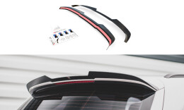 Heck Spoiler Aufsatz Abrisskante passend für Audi SQ5 Mk1 (8R) schwarz Hochglanz