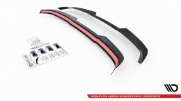 Heck Spoiler Aufsatz Abrisskante passend für Audi SQ5 Mk1 (8R) schwarz Hochglanz