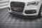 Cup Spoilerlippe Front Ansatz passend für Audi SQ5 Mk1 (8R) schwarz Hochglanz