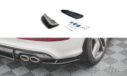 Street+ Heck Ansatz Flaps passend für Audi SQ5 Mk1 (8R) schwarz Hochglanz