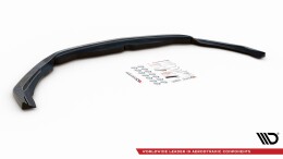 Cup Spoilerlippe Front Ansatz V.1 passend für Mercedes-AMG CLA 45 Aero C118 schwarz Hochglanz