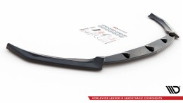Cup Spoilerlippe Front Ansatz V.2 passend für Mercedes-AMG CLA 45 Aero C118 schwarz Hochglanz