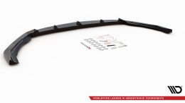Cup Spoilerlippe Front Ansatz V.2 passend für Mercedes-AMG CLA 45 Aero C118 schwarz Hochglanz