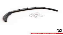 Cup Spoilerlippe Front Ansatz V.3 passend für Mercedes-AMG CLA 45 Aero C118 schwarz Hochglanz