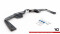 Mittlerer Cup Diffusor Heck Ansatz DTM Look passend für Mercedes-AMG GLE 53 Coupe C167 / C167 Facelift schwarz Hochglanz