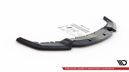 Cup Spoilerlippe Front Ansatz V.2 passend für BMW M2 F87 schwarz Hochglanz