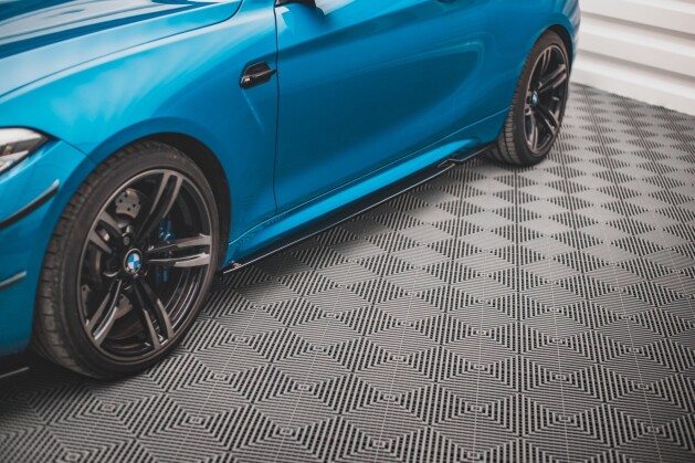 Seitenschweller Ansatz passend für BMW X3 F25 M-Paket Facelift schwarz  Hochglanz günstig im Online-Shop von MM-Concetps kaufen