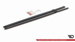 Seitenschweller Ansatz Cup Leisten V.2 passend für BMW M2 F87 Carbon Look