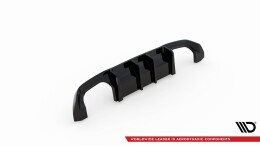 Heck Ansatz Diffusor passend für BMW M2 F87 schwarz Hochglanz
