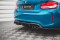 Heck Ansatz Diffusor passend für BMW M2 F87 schwarz Hochglanz