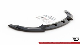 Cup Spoilerlippe Front Ansatz passend für BMW M4 F82 schwarz Hochglanz