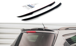 Heck Spoiler Aufsatz Abrisskante passend für Ford Escape Mk3 schwarz Hochglanz