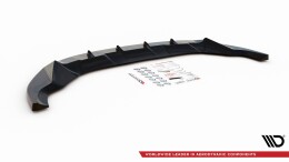Cup Spoilerlippe Front Ansatz passend für Ford Escape Mk3 schwarz Hochglanz