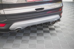Heck Ansatz Diffusor für Ford Escape Mk3 schwarz Hochglanz