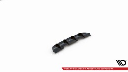 Heck Ansatz Diffusor passend für Ford Escape Mk3 schwarz Hochglanz