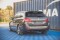 Heck Ansatz Diffusor + Endrohre schwarz passend für Peugeot 308 SW Mk2 FL schwarz Hochglanz
