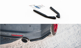 Heck Ansatz Flaps Diffusor V.2 passend für Honda Accord Mk7 Type-S schwarz Hochglanz