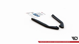 Heck Ansatz Flaps Diffusor V.2 passend für Honda Accord Mk7 Type-S schwarz Hochglanz