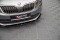 Cup Spoilerlippe Front Ansatz V.2 passend für Skoda Octavia Mk3 Facelift schwarz Hochglanz