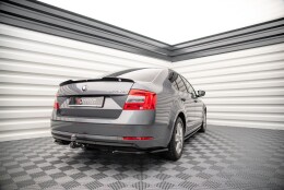 Heck Ansatz Flaps Diffusor passend für Skoda Octavia...
