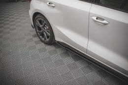 Street Pro Seitenschweller Ansatz Cup Leisten für Audi S3 / A3 S-Line 8Y ROT