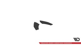 Street Pro Heck Ansatz Flaps Diffusor passend für Audi S3 8Y SCHWARZ