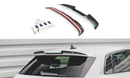 Heck Spoiler Aufsatz Abrisskante V.1 passend für Audi RS3 / S3 / A3 S-Line Sportback 8Y schwarz Hochglanz