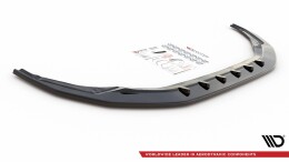 Cup Spoilerlippe Front Ansatz V.1 passend für Audi S3 / A3 S-Line 8Y schwarz Hochglanz
