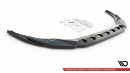 Cup Spoilerlippe Front Ansatz V.3 passend für Audi S3 / A3 S-Line 8Y schwarz Hochglanz