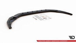 Cup Spoilerlippe Front Ansatz V.4 passend für Audi S3 / A3 S-Line 8Y schwarz Hochglanz