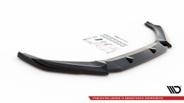 Cup Spoilerlippe Front Ansatz V.3 passend für Audi S4 / A4 S-Line B9 schwarz Hochglanz