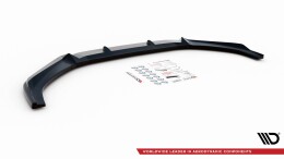 Cup Spoilerlippe Front Ansatz V.3 passend für Audi S4 / A4 S-Line B9 schwarz Hochglanz