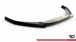 Cup Spoilerlippe Front Ansatz V.4 passend für Audi S4 / A4 S-Line B9 schwarz Hochglanz