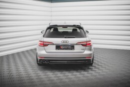 Heck Ansatz Flaps Diffusor V.2 passend für Audi A4...