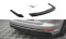 Heck Ansatz Flaps Diffusor V.2 passend für Audi A4 S-Line B9 schwarz Hochglanz